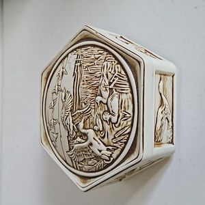 Vintage ceramic box 1980 Avon